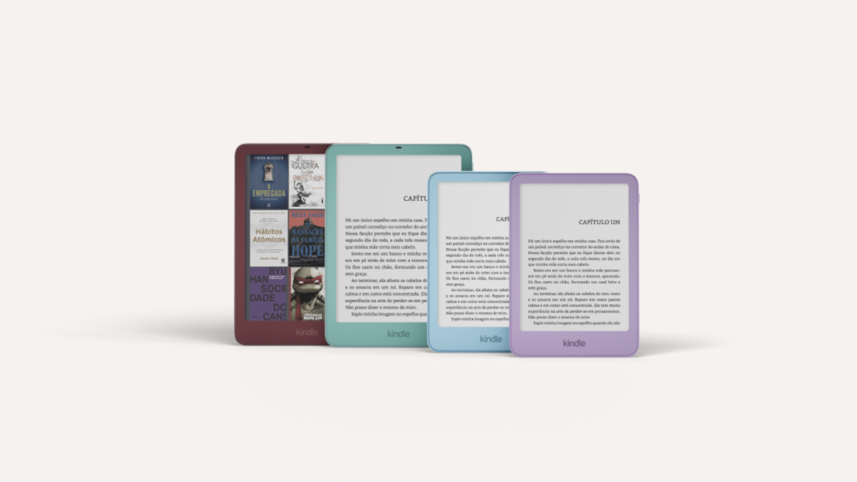 Amazon apresenta a nova família Kindle - About Amazon Brasil